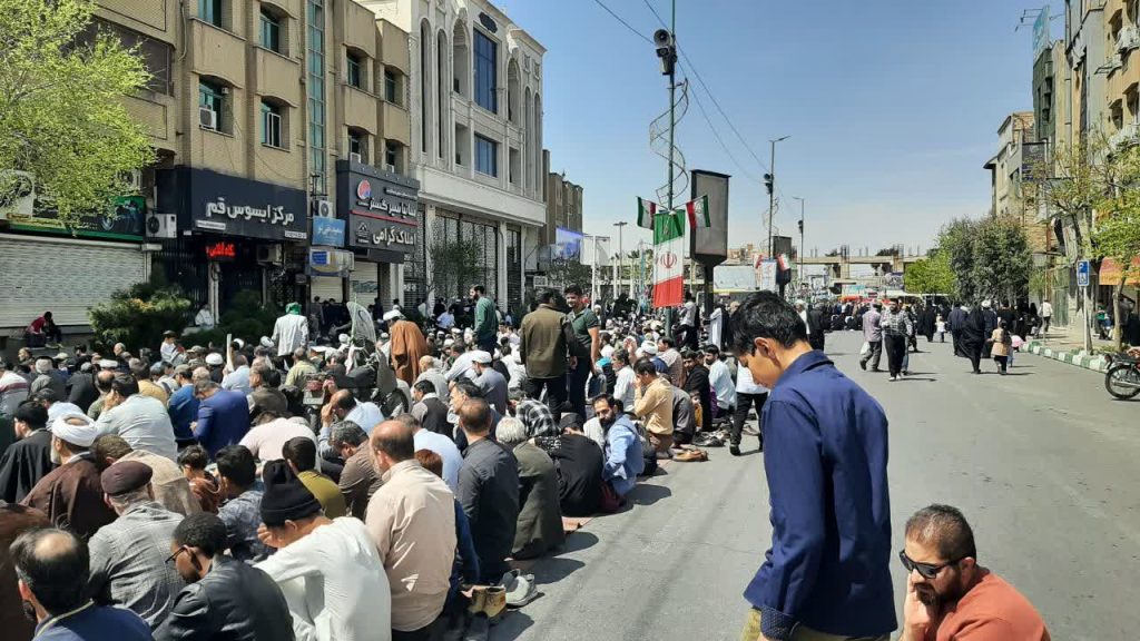 اقدامات سازمان فرهنگی شهرداری قم در برگزاری باشکوه راهپیمایی روز قدس ۱۴۰۴